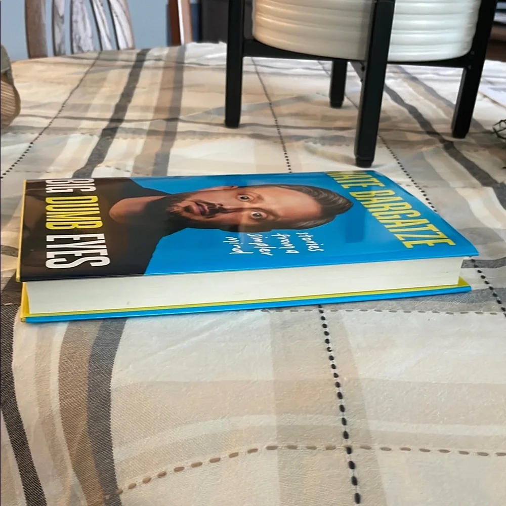 Nate Bargatze 'Big Dumb Eyes' Book - Picture 4 of 4